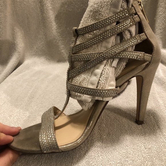 Audrey Brooke - rhinestone strappy sandal - Picture 2 of 3